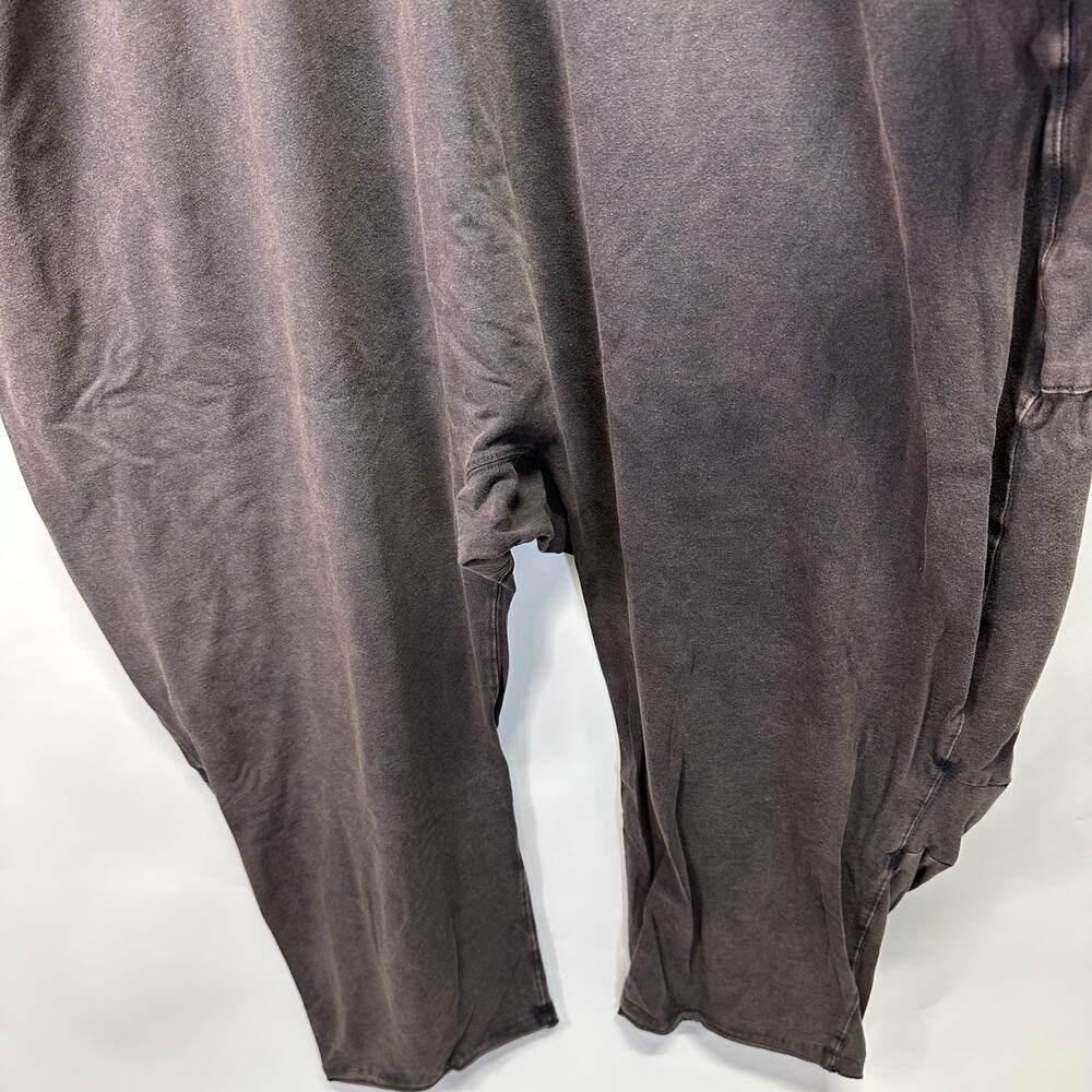 FP Movement Hot Shot Dark Gray Baggy Relaxed Jumpsuit Womens Large Relaxed Boho - Picture 4 of 12